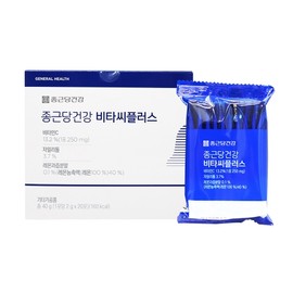 Chong Kun Dang Health Vita C Plus (2g per sachet x 20 sachets x ★10-Pack★) / 종근당건강 비타씨플러스 (1포당 2g x 20포 x ★10개입★)