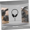 SEWACC 1pc Stereo Noise Reduction Headset Lightweight Head Mounted Headphones