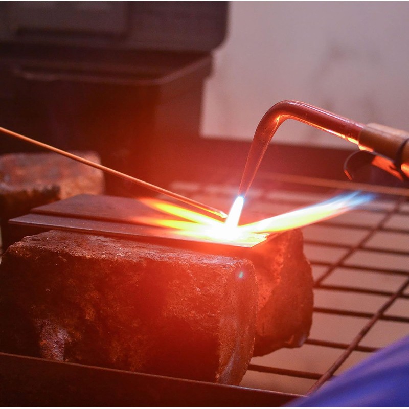 Welding Rod, 10 Pcs 9.8 Inch 15% Flat Silver Phosphorus