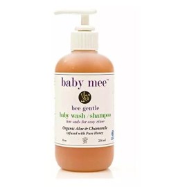Mee Beauty Lavar Bebé Niños Shampoo - Aloe Orgánica, Manzanilla Y Miel