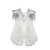 Pingyongchang Toe Socks For Women Funny Holding Hands 3d Eyes