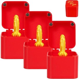 Finger in a Box - 6 Pack Gag Gifts for Office, Home or Christmas Novelty Fun Prank Gift:_3pcs Red