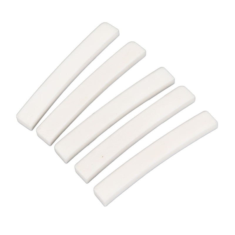 5PCS Bone Guitar Nut Durable Classical Acoustic Guitar Bone String