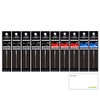 Mitsubishi Pencil Jetstream Prime Multicolor Ballpoint Pen 0.5mm Refill, Set