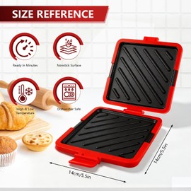 Microwave Toastie Maker Microwave Toastie Sandwich Maker and Grill