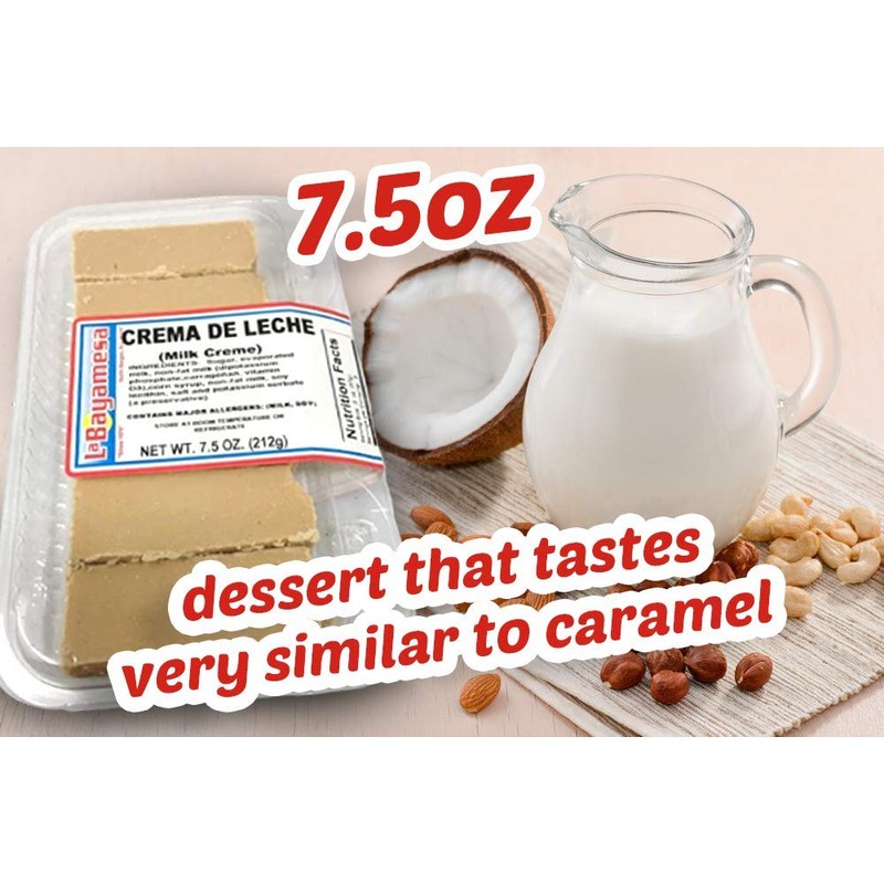 La Bayamesa Crema de leche / MILK Creme 7.5 oz