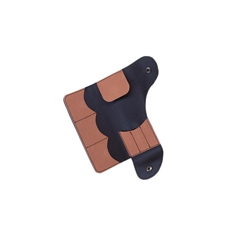 Unicorn Fajita Dart Wallet, Brown/Black, One Size