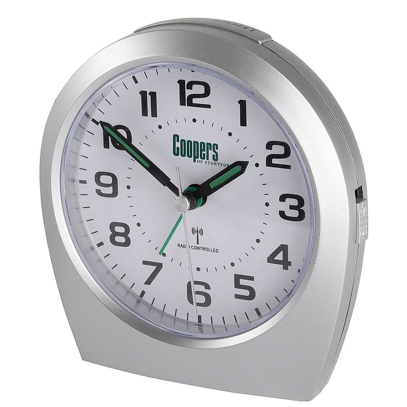 Coopers of Stortford Big Digit Radio Controlled Analogue Alarm Clock
