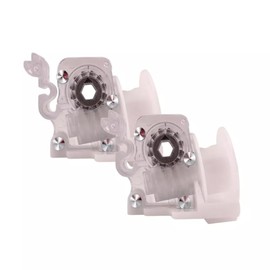 FiTspi 2Pcs Wood Venetian Blind Spares Parts Tilt Tilter Mechanism 48mm x 38mm Hex 6mm