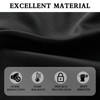 DONREN 36 Inch Length Curtains- 2 Panels Blackout Thermal Insulating