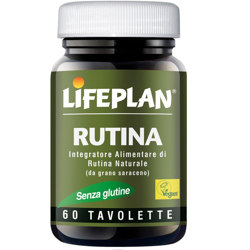 LIFEPLAN Rutina da Grano Saraceno, Integratore Microcircolo naturale per Circolazione