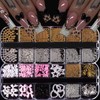 Bow Nail Charms Kit, Jremg 3D Nail Charms and Gems