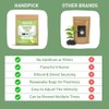HANDPICK, Green Tea Loose Leaf (255g/9oz) 127 Cups | Non-GMO,