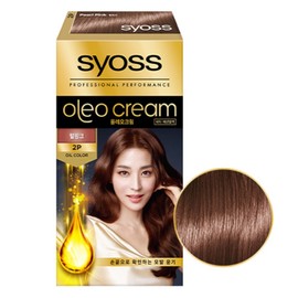 Saios Oleo Cream Dye, 2P Pearl Pink, 1 Piece / 사이오스 올레오크림 염색제, 2P펄핑크, 1개