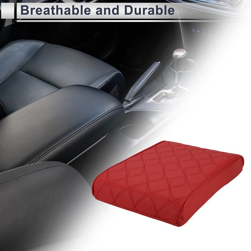 X AUTOHAUX Car Center Console Cover Car Armrest Cover 12.6"x8.27"x2.36"