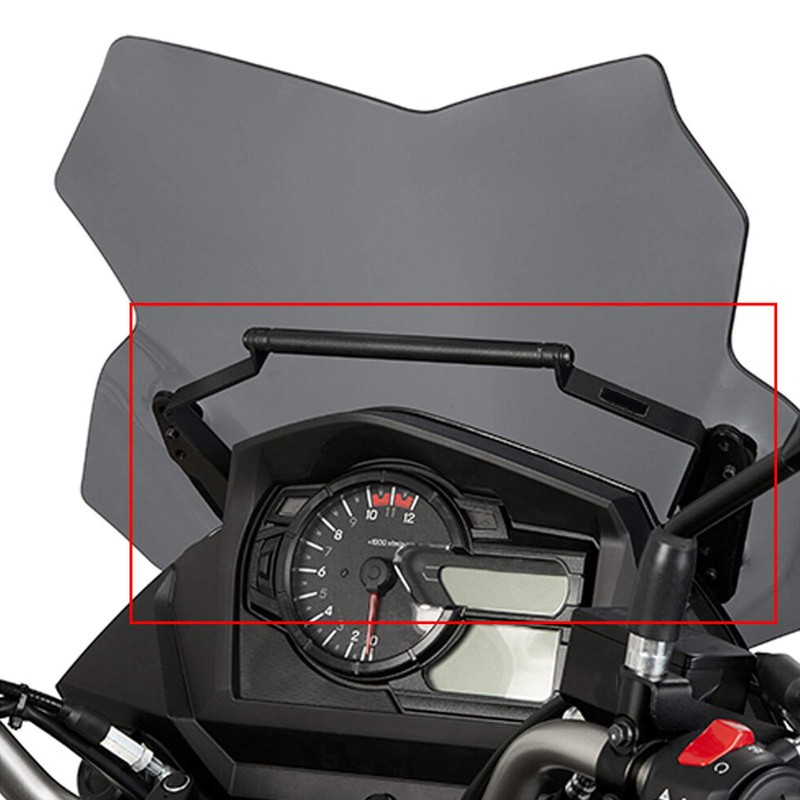 Hlyjoon Navigation Mount Motorcycle Navigation Kit Aluminum 0.8" Suitable for