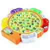 Fishing Game Toy Set with Rotating Board fishing plate Parent