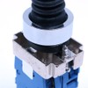 CENPEK 2pcs 22mm Cross Rocker Master Switch, 4-Way Auto-Lock/Auto-Reset, Joystick