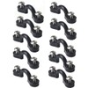 Coret 10pcs Deck Rope C Buckle Kayak Handle Buckle Pad