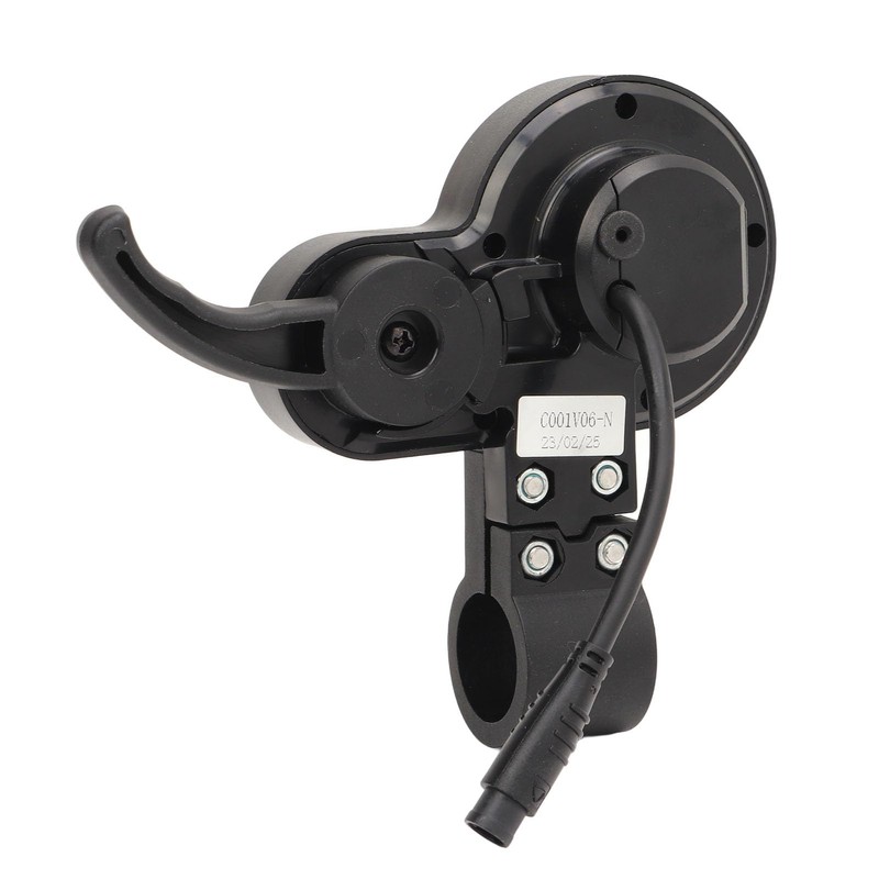 Fockety Acelerador de Pulgar Eléctrico con Pantalla LCD, Conector Impermeable