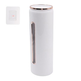 Tiardey Cup Dispenser Water Cup Holder Kitchen Wall Mounted for Paper Cones Plastic Cup -White