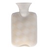 Hot Water Bag PVC Plush Fabric Cover Wide Mouth Design
