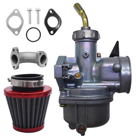 ALL-CARB PZ22 22mm Carburetor Carb with Air Filter Replacement for 110cc 125cc SSR Sunl Taotao Pit Bike ATV Replacement for Honda CRF70F 2004-2012
