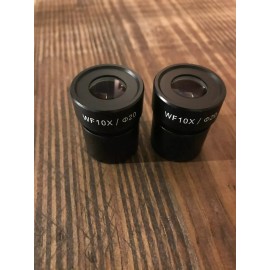 Ken-A-Vision Microscope Eyepiece WF10X/20 17mm view Mount: 30.5mm dia, 28mm depth (Pack of 2)