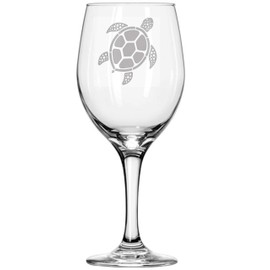Alankathy Mugs B300 Turtle turtle 20 oz Wine Glass Red White