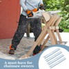 OLYCRAFT 4Pcs Portable Chainsaw Depth Gauge File Guide Tool 0.25