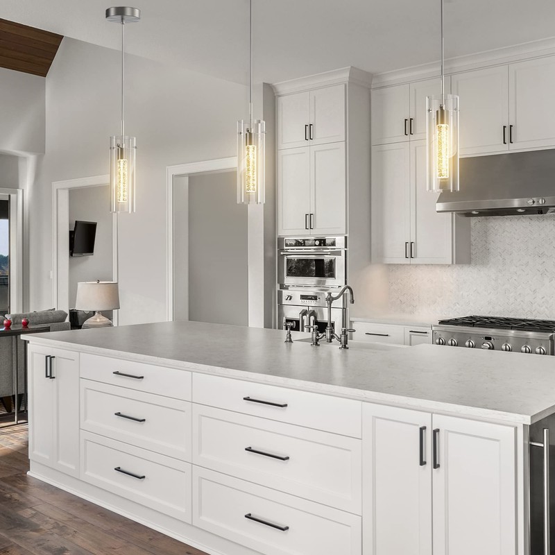 Esfos 1 Pack Pendant Ceiling Light Fixture, Pendant Lights for
