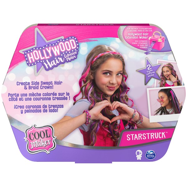 Cool Maker - Hollywood Hair Refill Kit, New Extensions for Hairstyles and Styles, from 8 Years - 6058276