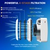 EBTMINIBOT Air Purifier Dual Filter Replacement - H13 HEPA +