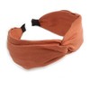 Tan Sateen Fabric Wide Chunky Flex HeadBand/Head Band