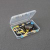 VOGARB Portable Mini Nail Clippers Collapsible Keychain Nail Clipper for