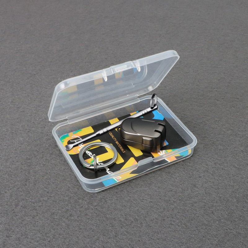 VOGARB Portable Mini Nail Clippers Collapsible Keychain Nail Clipper for