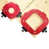 Radius Jig Router, Pack of 2 Milling Templates for Router