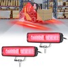LED Forklift Safety Light - 2 Pack Warehouse Warning Light