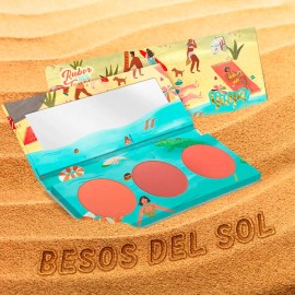 Yuya Rubor Yuya 3 Tonos Besos Del Sol Con Polvo De Arroz 10.5gr
