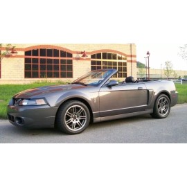 BASF Touch Up Paint for Ford Mustang with paint code CX, Dark Shadow Gray.