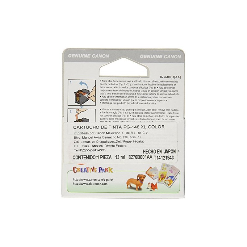 Canon Cartucho de Tinta PIXMA CL-146 XL de COLOR