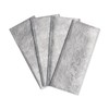 Papyrus 4 Sheet Metallic Silver Tissue Paper for Valentines, Birthdays,