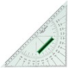Linex 2622 Geometry Triangle 22.5 x 16 cm Protractor with
