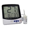 Thermco ACC895BLK Large Digit Triple Display Bottle Digital Thermometer, Block