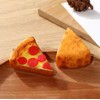 4Trails Pizza Keychain keyring Boyfriend Husband Wife Girlfriend Gift for