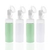 Facial Cleanser Foaming Bottle, 4pcs Empty Foaming Soap Dispenser,2oz Small