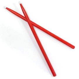 Performance Plus Practice Nylon Tip Wood Drumstick Red-Size 5A (P5AR)