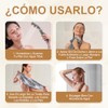 LEKOU 2PCS 9 x 40IN Toallas De Baño Exfoliantes
