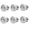 TWDRTDD 6 Pcs E26/E27 to GU24 Adapter - E26/E27 Edison
