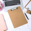 Macroclo Wood Clipboards Set of 2, Letter Size Hardboard Clip